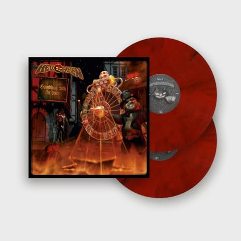Helloween - Gambling With The Devil (red opaque/ orange/ black marbled vinyl) ((Vinyl))