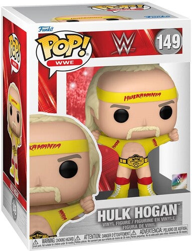 Hulk Hogan - Funko POP! WWE: Hulkamania Hulk Hogan with Belt (Vinyl Figure, Collectible) ((Action Figure))