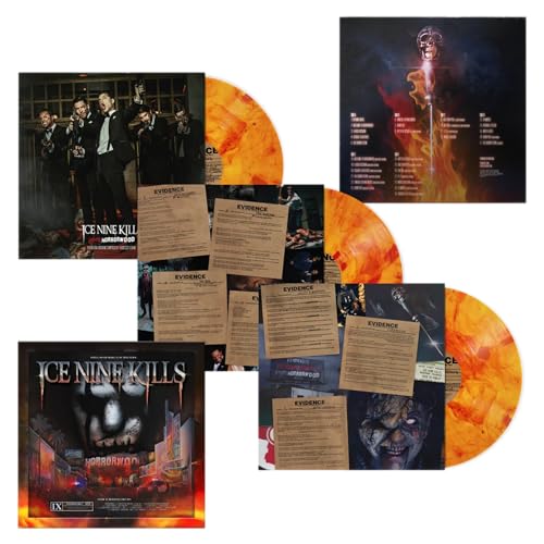 Ice Nine Kills - Welcome To Horrorwood: Under Fire (Deluxe Edition) [Orange/Red Splatter 3Lp] ((Vinyl))