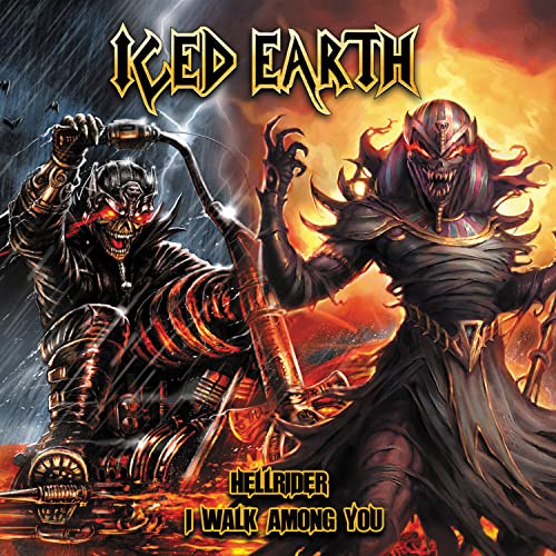 ICED EARTH - HELLRIDER / I WALK AMONG YOU ((CD))