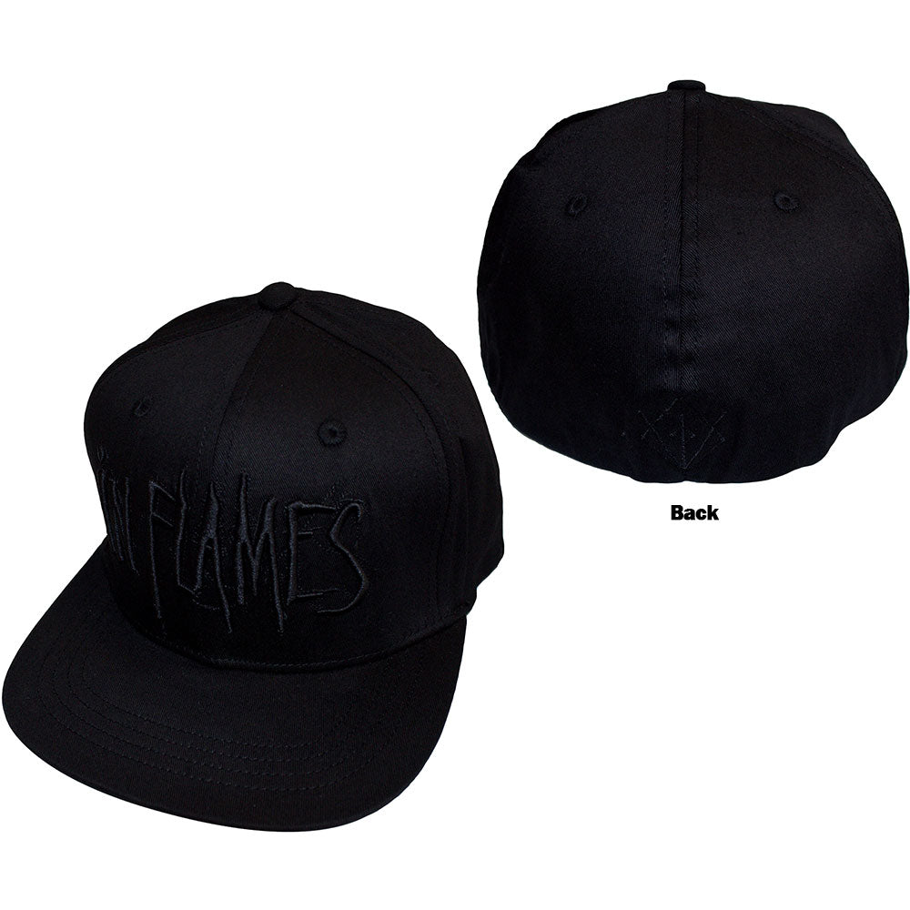 In Flames - Black Logo (()) Black