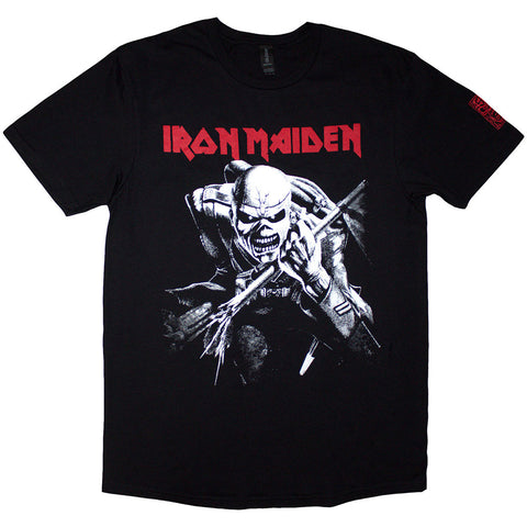 Iron Maiden - 50 Trooper Charge White (()) Black
