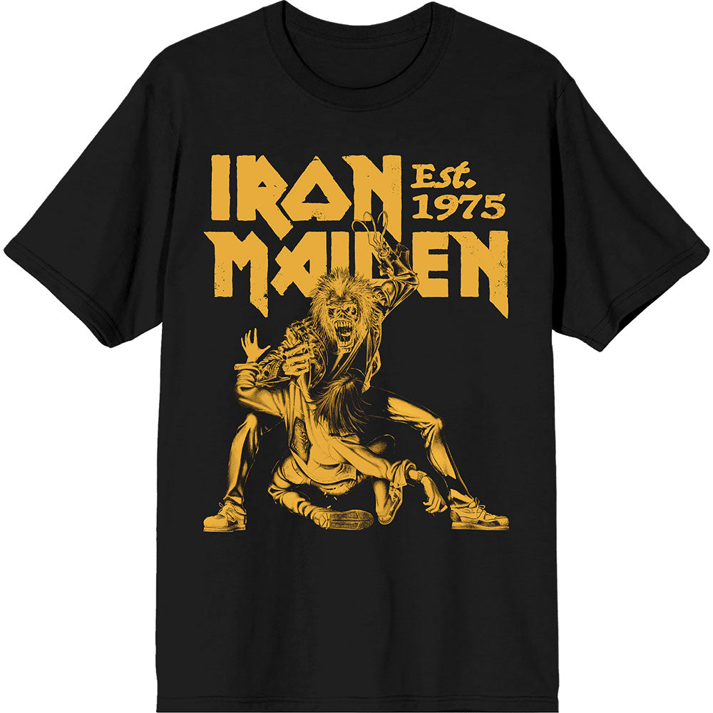 Iron Maiden - Est. 1975 Claw Yellow Graphic (()) Black