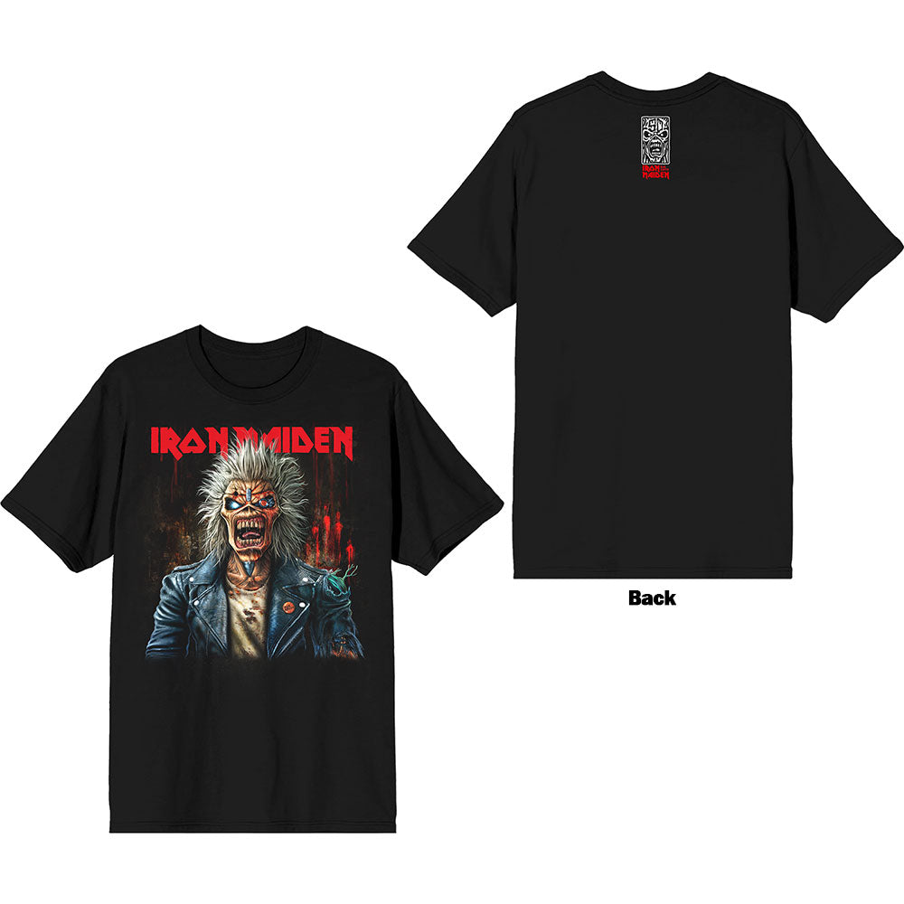 Iron Maiden - Est. 1975 Eddie Scream Portrait (()) Black