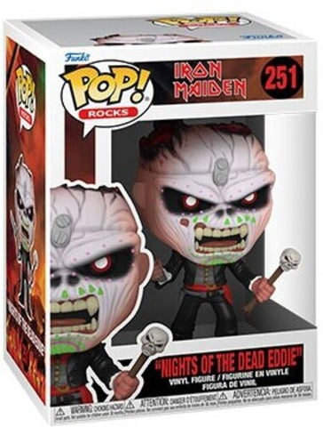 Iron Maiden - FUNKO POP! ROCKS: Iron Maiden- Eddie- Nights of the Dead Eddie (Vinyl Figure) ((Action Figure))