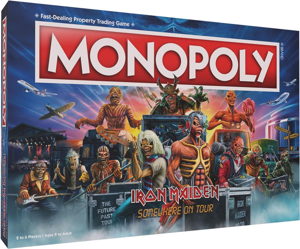 Iron Maiden - Iron Maiden Monopoly: Somewhere On Tour ((Board Game))