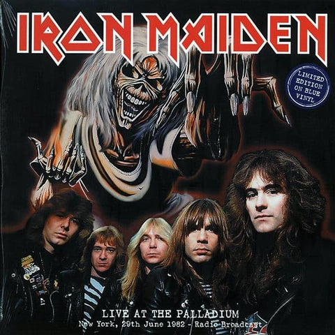 Iron Maiden - Live at the Palladium, New York, 29th June 1982 (Limited Edition, Blue Vinyl) [Import] ((Vinyl))