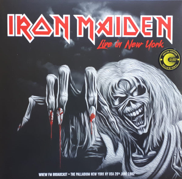 Iron Maiden - Live In New York: Palladium June 29th, 1982 (Yellow Vinyl) [Import] ((Vinyl))