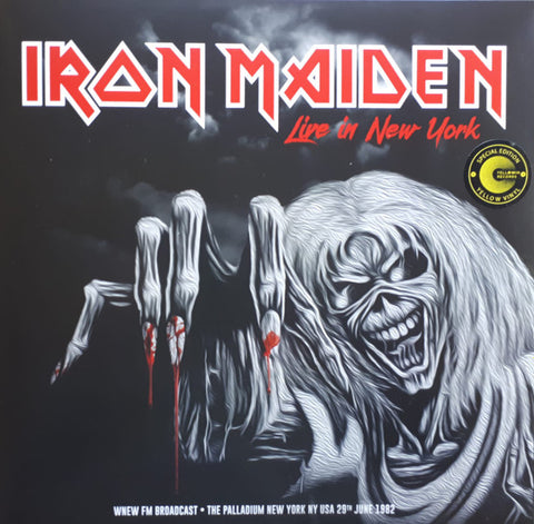 Iron Maiden - Live In New York: Palladium June 29th, 1982 (Yellow Vinyl) [Import] ((Vinyl))