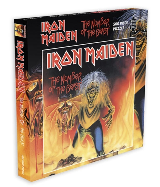 Iron Maiden - RockSaws - Iron Maiden Number Of The Beast (Single) (500 Piece Jigsaw Puzzle) ((Puzzle))
