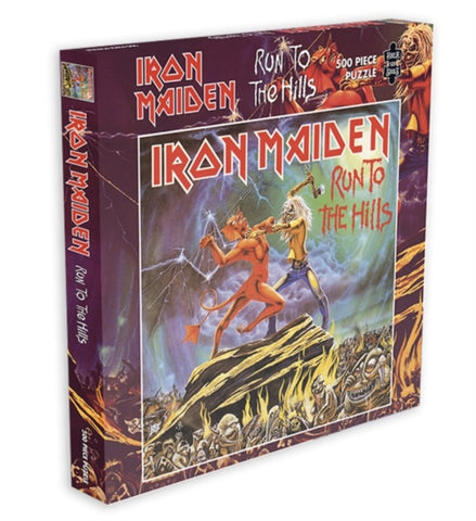 Iron Maiden - RockSaws - Iron Maiden Run To The Hills (500 Piece Jigsaw Puzzle) ((Puzzle))