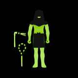 Iron Maiden - Super7 - Iron Maiden Reaction Figure Wave 1 - Pharoah Eddie (Glow In The Dark) ((Action Figure))