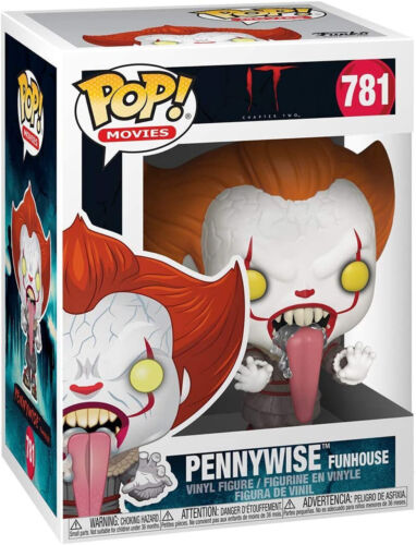 It - FUNKO POP! MOVIES: IT - Chapter 2 - Pennywise with Dog Tongue (Vinyl Figure) ((Action Figure))