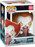 It - FUNKO POP! MOVIES: IT - Chapter 2 - Pennywise with Dog Tongue (Vinyl Figure) ((Action Figure))
