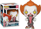 It - FUNKO POP! MOVIES: IT - Chapter 2 - Pennywise with Dog Tongue (Vinyl Figure) ((Action Figure))
