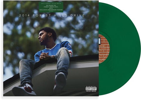 J. Cole - 2014 Forest Hills Drive [Explicit Content] (Indie Exclusive, Limited Edition, Colored Vinyl, Green) (2 Lp's) ((Vinyl))