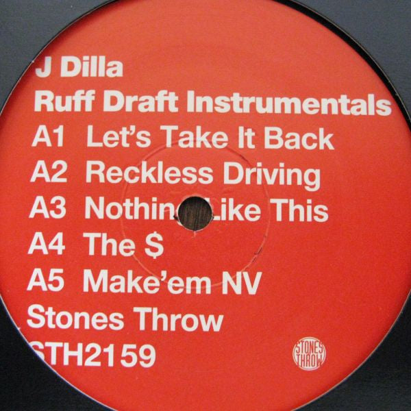 J Dilla - Ruff Draft Instrumentals ((Vinyl))