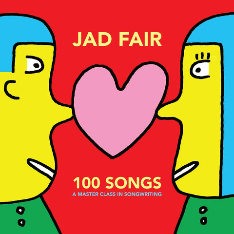 Jad Fair - 100 Songs (A Master Class In Songwriting) (RED & YELLOW VINYL) ((Vinyl))