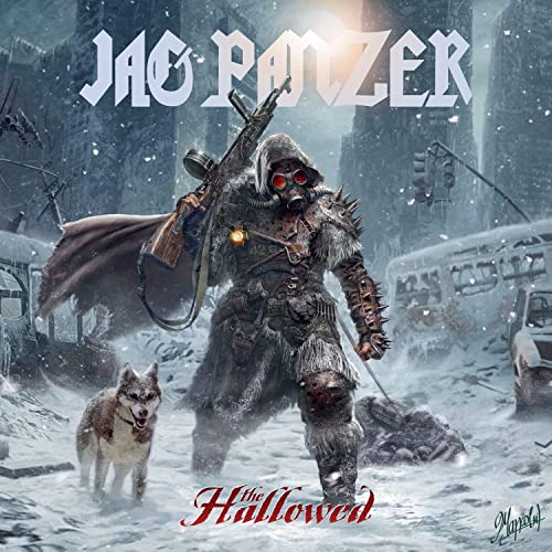Jag Panzer - The Hallowed 2LP (blue+white marbled in Gatefold) ((Vinyl))