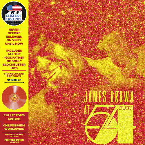 James Brown - At Studio 54 New York City (Colored Vinyl, Deluxe Edition, Limited Edition, Red, Remastered) ((Vinyl))
