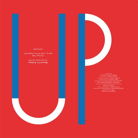 Jazzanova - Upside Down 2 (Manuel Tur & DPlay / MCDE Remixes) ((Vinyl))