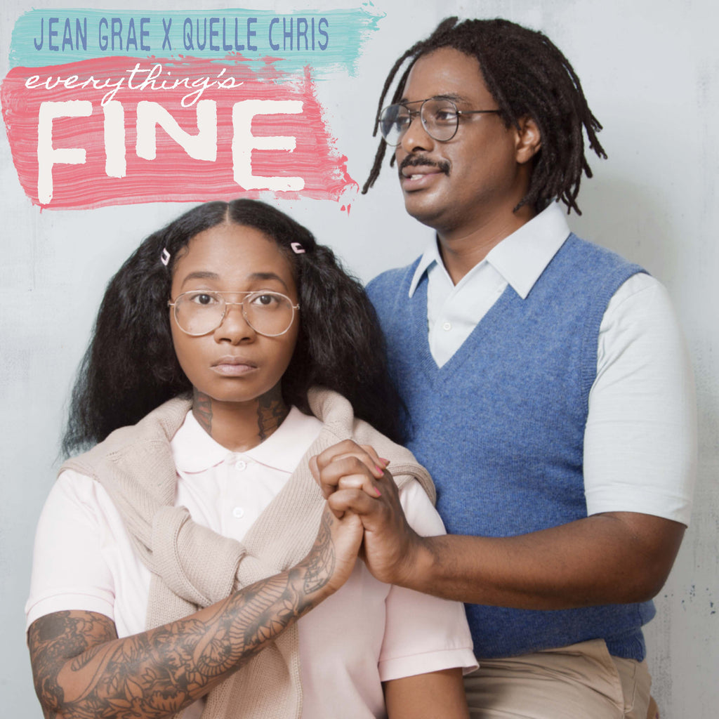 Jean & Quelle Chris Grae - Everything'S Fine (Ice Blue, Purple, Bubble Gum Vinyl) ((Vinyl))