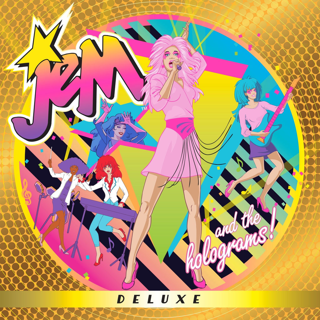 Jem And The Holograms - Jem And The Holograms (Deluxe) (Lemonade Glitter Vinyl) ((Vinyl))
