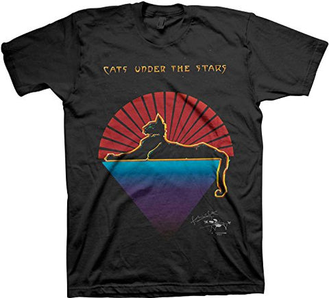 Jerry Garcia Cats under the Stars T-shirt Officially Licensed