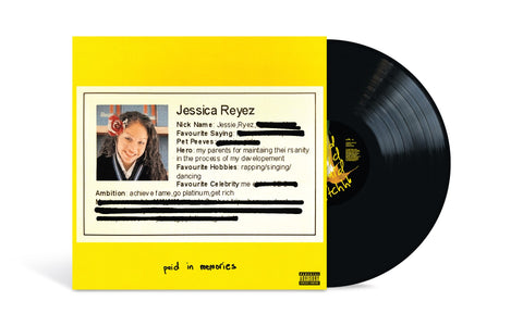 Jessie Reyez - Paid In Memories (Black LP) ((Vinyl))