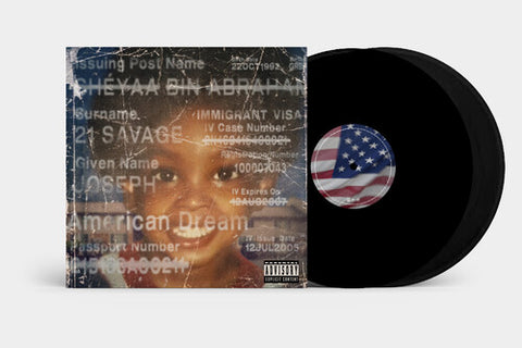 JID feat. 21 Savage and Baby Tate - American Dream [Explicit Content] (150 Gram Vinyl) (2 Lp's) ((Vinyl))