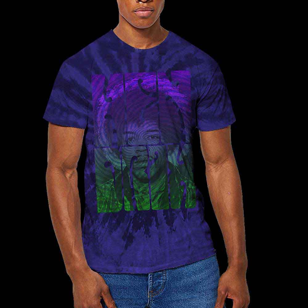 Jimi Hendrix - Swirly Text (()) Blue