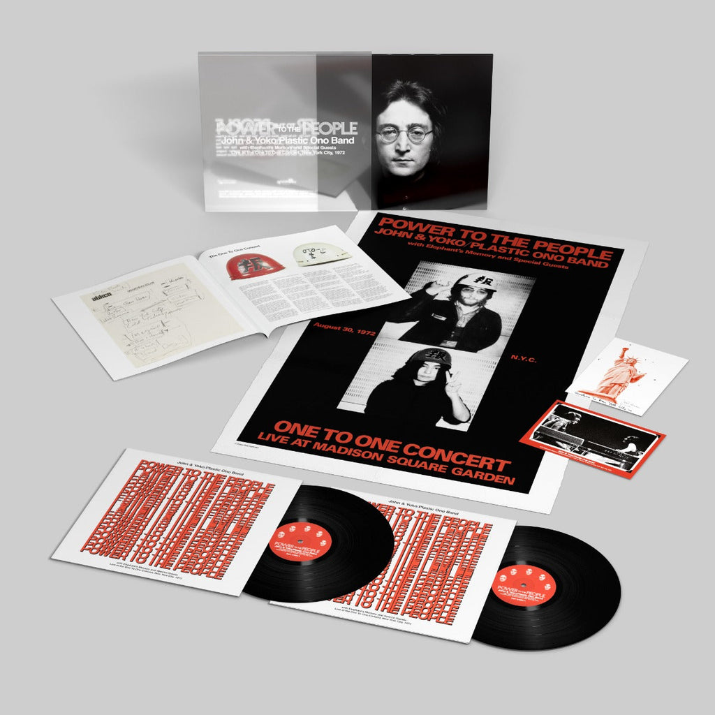 John Lennon/Yoko Ono/Plastic Ono Band - Power To The People: Live at the One To One Concert [180g 2 LP] ((Vinyl))