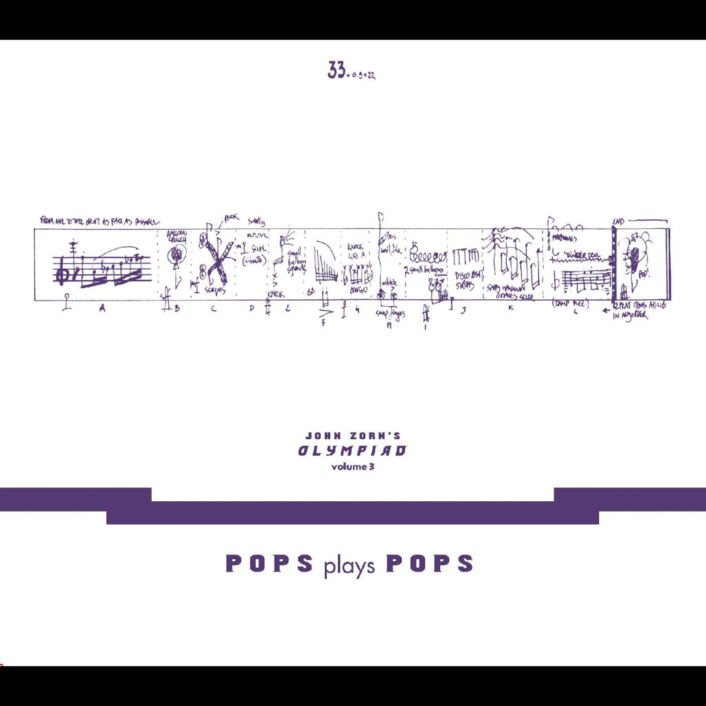John Zorn - John Zorn‚Äôs Olympiad Vol. 3 - Pops Plays Pops - Eugene Chadbourne Plays The Book Of Heads ((CD))
