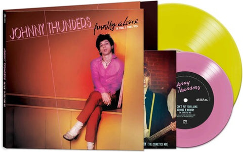 Johnny Thunders - Finally Alone - The Sticks & Stones Tapes - YELLOW/ PINK ((Vinyl))