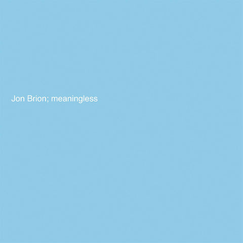 Jon Brion - Meaningless (Indie Exclusive Baby Blue Vinyl) ((Vinyl))