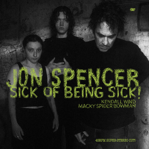 Jon Spencer - Sick of Being Sick! (CLEAR VINYL) ((Vinyl))