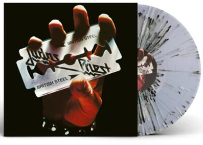 Judas Priest - British Steel (Limited Edition, Black & White Splatter Colored Vinyl) [Import] ((Vinyl))