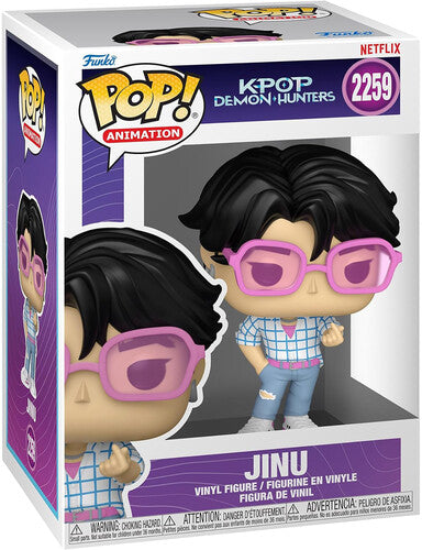 K-Pop Demon Hunters - Funko POP! Anime: KPop Demon Hunters- Jinu (KPDH) (Vinyl Figure, Collectible) ((Action Figure))