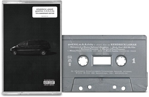 Kendrick Lamar - good Kid, M.A.A.D City (10th Anniversary Edition) [Black Cassette] [Explicit Content] ((Cassette))