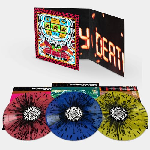 King Gizzard and the Lizard Wizard - King Gizzard Live In Las Vegas '24 (Triple Gatefold) (Splatter Vinyl) [3Lp] ((Vinyl))
