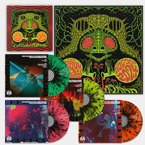 King Gizzard & The Lizard Wizard - King Gizzard - Live In Los Angeles '24 (4Lp Splatter Vinyl Box Set) ((Vinyl))