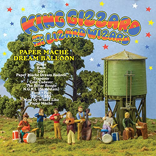 King Gizzard & The Lizard Wizard - Paper Mâché Dream Balloon (Deluxe Lenticular/Instrumental Edition) [Blue Seagrass & Translucent Pink 2 LP] ((Vinyl))