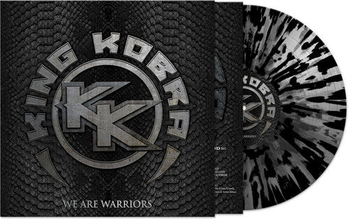 King Kobra - We Are Warriors - SILVER/ BLACK SPLATTER ((Vinyl))