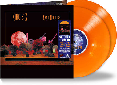 King's X - Manic Moonlight (Orange Colored Vinyl, Limited Edition, Bonus Tracks, Remastered) (2 Lp's) ((Vinyl))