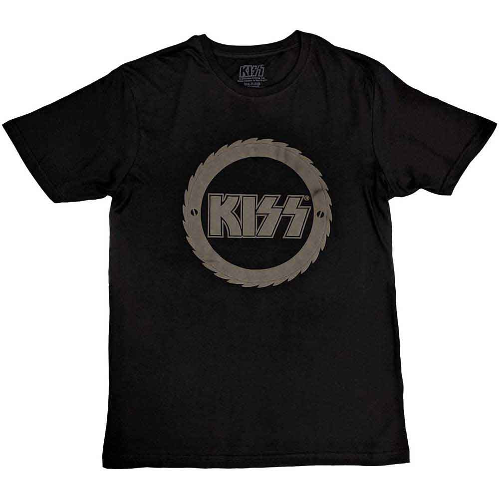 Kiss - Buzzsaw Logo (()) Black