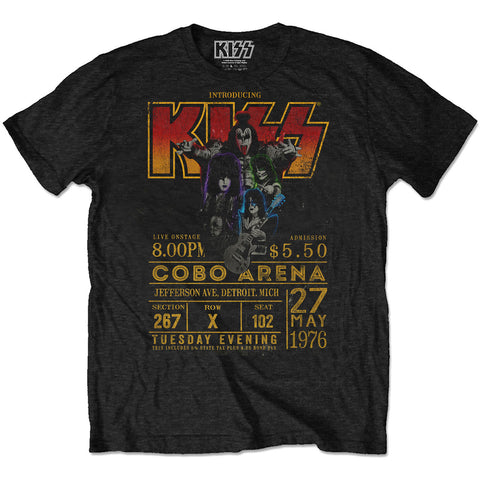 KISS - Cobo Arena &#039;76 ((T-Shirt))