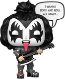 Kiss - Funko POP! Sayings: KISS - The Demon, Rock & Roll All Night (Vinyl Figure, Collectible) ((Action Figure))