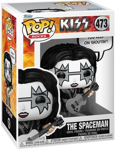 Kiss - Funko POP! Sayings: KISS - The Spaceman, Rock & Roll All Night (Vinyl Figure, Collectible) ((Action Figure))