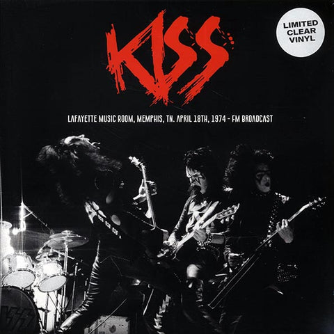 KISS - Lafayette Music Room, Memphis, TN, April 18th 1974 (Limited Edition, Clear Vinyl) [Import] ((Vinyl))