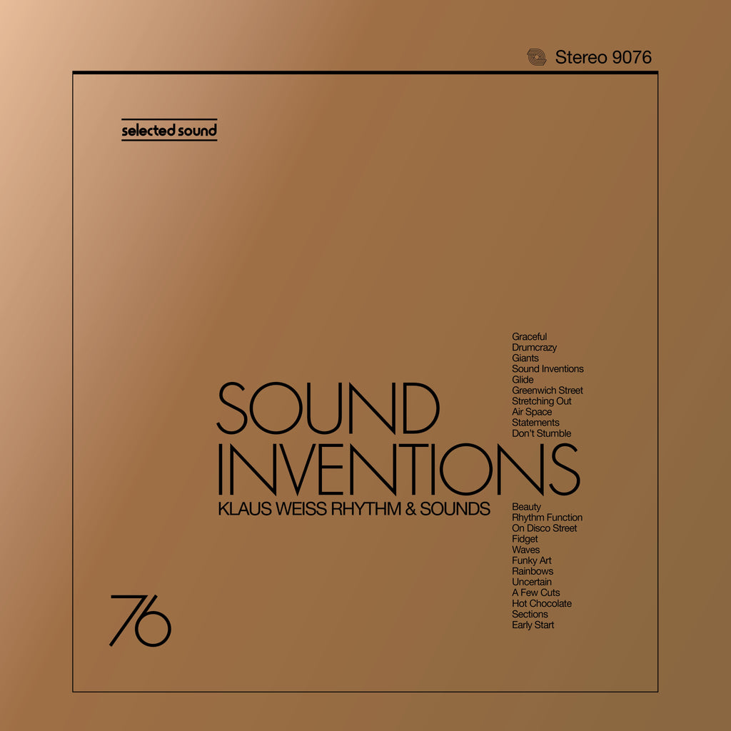 KLAUS WEISS RHYTHM AND SOUNDS - Sound Inventions (Selected Sound) ((Vinyl))
